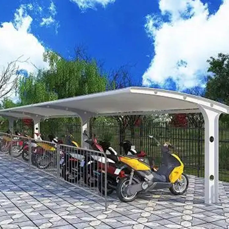 柯坪县膜结构电动车棚